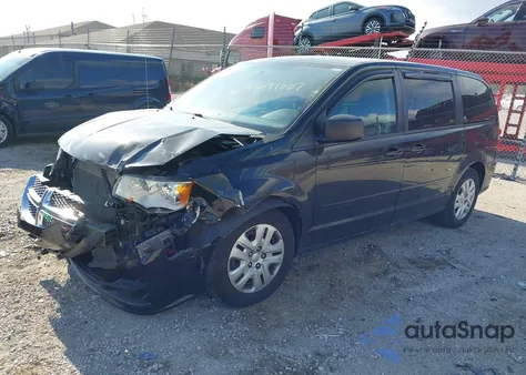 2016 Dodge Grand Caravan Se from USA, damaged, VIN 2C4RDGBG5GR266788